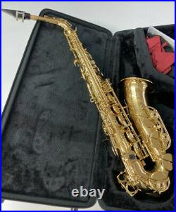 #100381 Yamaha Alto Sax YAS-480 Engraved Gold Lacquer Made in Japan L31876