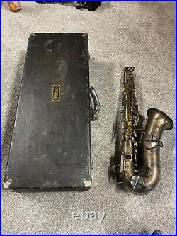 1926 Buescher Alto Sax True Tone Low Pitch