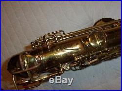 1927 Conn New Wonder II Chu Alto Sax/Saxophone, Plays Great