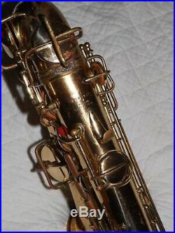 1928 Conn New Wonder II Chu Alto Sax/Saxophone, Fancy Engraving, Plays Great