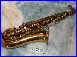 1928 Conn New Wonder II Chu Alto Sax/Saxophone, Nice, Plays Great