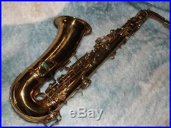 1928 Conn New Wonder II Chu Alto Sax/Saxophone, Nice, Plays Great