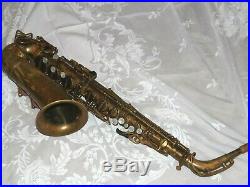 1932 Selmer Super Sax Cigar Cutter Alto Saxophone #168XX, Original Laquer