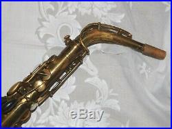 1932 Selmer Super Sax Cigar Cutter Alto Saxophone #168XX, Original Laquer
