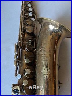 1933 Selmer Super Sax 17xxx Alto Saxophone in excellent playing condition