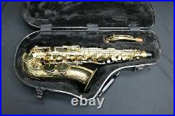 1938 Vintage King Zephyr Alto Sax # 202605 Great Player Nice Horn