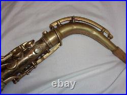 1942 King Zephyr Alto Sax/Saxophone, Worn Original, Recent Pads Complete