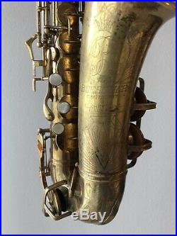 1944-45 Vintage Buescher Big B Alto Sax