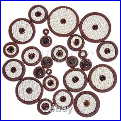 20 Sets Wholesaler Deluxe Dark Brown Alto Saxophone Pads Sax Leather Pads