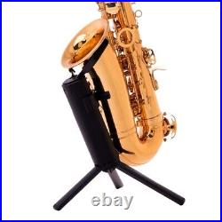 4XPortable Foldable Sax Holder Stand with Metal Leg Base Foldable for Alto9174