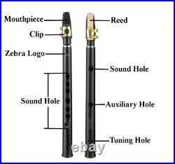 8 Hole Key-Bb Mini Sax Pocket Saxophone Little Sax Woodwind, Alto Mouthpiece