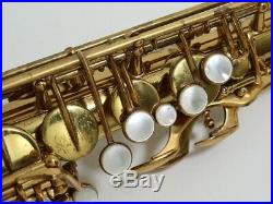 A. Selmer Paris Mark VI 6 Alto Saxophone Sax Serviced Tested Used With Case