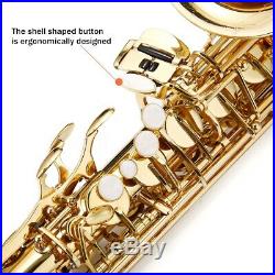 Alto Eb Tune Saxophone Drop E Gold Lacquer Storage Bag Case Instrument Parts