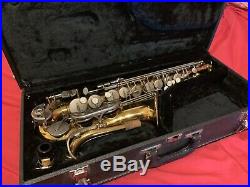 Alto Sax Earlham Professional Series 2 Saxophone Woodwind Brass with Flight Case