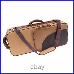 Alto Saxophone Case Sax Bag, Carrying Case with Pocket, Thick Padded, Saxophone