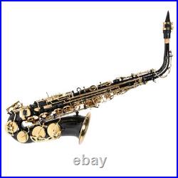 Alto Saxophone E Flat Bending Tube Brass And Electrophoresis Gold Sax UK