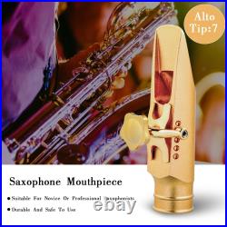 Alto Saxophone Mouthpiece, Professional Metal Alto Sax Mouthpiece for Playing the