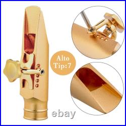 Alto Saxophone Mouthpiece, Professional Metal Alto Sax Mouthpiece for Playing the