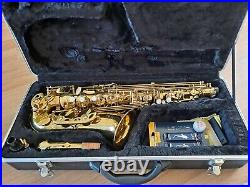 Alto Saxophone in Eb Odyssey OAS130 box damaged, sax in good playing order