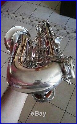 Alto saxophone Selmer Mark vi silver plated! Completely overhauled sax