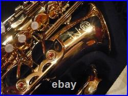 Alto saxophone gold paint mint condition new