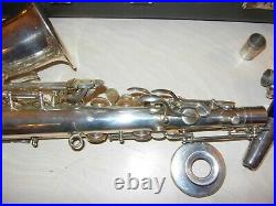 Altsaxophon Keilwerth The New King Bj 1956 Silber Engelsflügel sax Saxophon alto