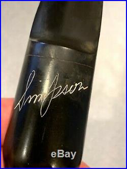 Amazing Rare Vint 1942-45 Simpson Hollywood Tenor Sax Mouthpiece 0 #1472.95 Tip