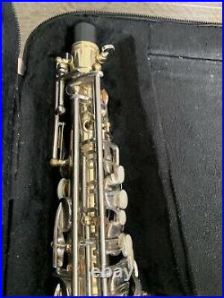 Armstrong Elkhart Ind USA Alto Sax Saxophone Vintage Rare AS-IS withcase & access