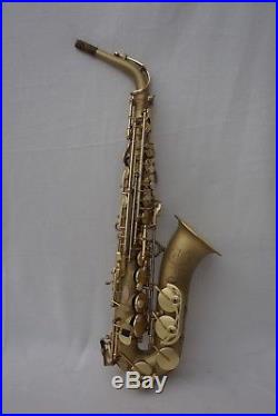 B&S Series 2001 Series IV Alto Saxophone Sax Matte Lacquer (Earth Tone) Finish