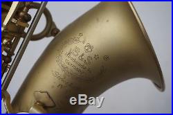 B&S Series 2001 Series IV Alto Saxophone Sax Matte Lacquer (Earth Tone) Finish