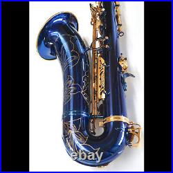BLUE Alto Sax. Brand New STERLING Bb Saxophone. Case. FREE EXPRESS POST! 