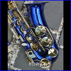 BLUE Alto Sax. Brand New STERLING Bb Saxophone. Case. FREE EXPRESS POST! 