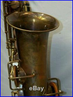 BUESCHER later-model TRUE-TONE ALTO SAXOPHONE GREAT PADS / GREAT PLAYING SAX