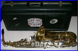 BUNDY II The Selmer Company Brass Saxophone SAX & Hard Carrying Case