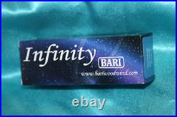Bari Infinity Hard Rubber Alto Sax Mouthpiece 072 Facing, Ligature, Cap, INHRAS5