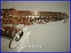 Bauhaus-Walstein M2 Alto Saxophone Sax with Selmer Soloist BRIGHT AND PURE-TONE