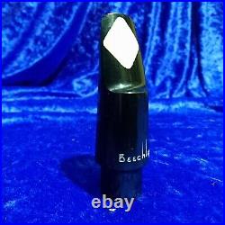Beechler B11 Diamond Inlay Alto Sax Mouthpiece, Medium Bore, M6s Short Facing