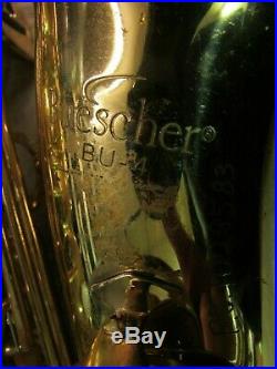 Buescher BU-4 Alto Saxophone/Sax withHard Case