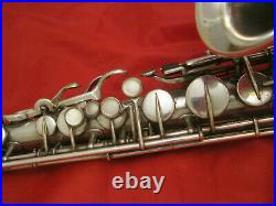 Buescher Tru Tone Silver Alto Sax. In Beautiful Conditionrefurbished