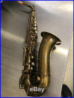 Bundy H&A Selmer Alto Sax-Made by Orsi In Italy Needs Overhaul For Parts Repair