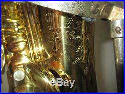 C. G. Conn 25M Professional Alto Saxophone With Case SUPER CLEAN 25 M Sax