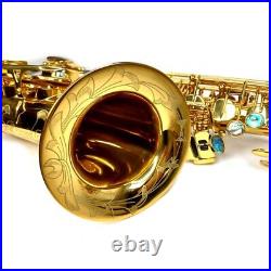 Chiltern A-900BR Gold Alto Saxophone intermediate Sax