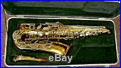 Conn 21m Intermediate model Alto Sax in Excellent Play Cond. (rolled tone holes)