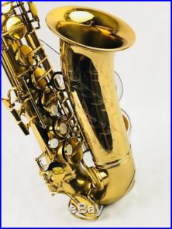 Conn 28m Connstellation Alto Sax MINTY with40 PAGE MANUAL, LAQ CARD, WARRANTY CARD