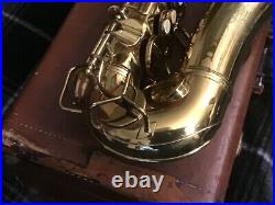 Conn 6M Alto Sax Lady Face Microtuner Underslung Octave Key Recently Serviced