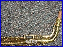 Conn 6m VIII Alto Sax/Saxophone, 1937, Naked Lady, Original Laquer, Plays Great
