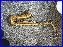 Conn New Wonder Chu Berry Alto Sax with Phil tone rift mouthpiece 1914-6 (gold)