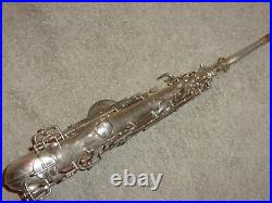 Conn Pan American Alto Sax/Saxophone, 1930, Original Silver, Plays Great