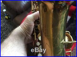Conn alto sax 6m 1937 naked lady original lacquer amazing condition