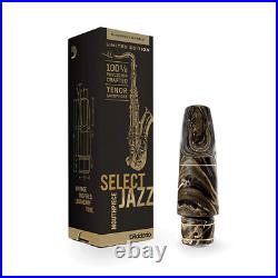 D'Addario/Rico Select Jazz Marble Mouthpiece Alto Sax/Saxophone, MJS-DxM-MB. D